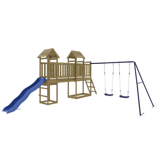 Outdoor Playset Impregnated Wood Pine Outdoor Playset Impregnated Wood Pine