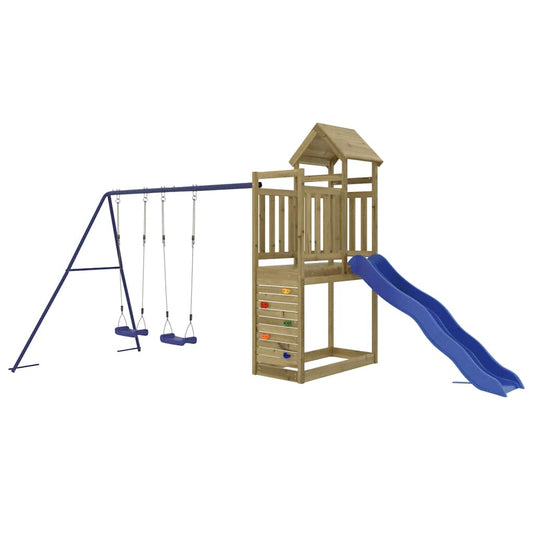 Outdoor Playset Impregnated Wood Pine Outdoor Playset Impregnated Wood Pine