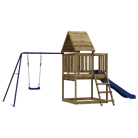 Outdoor Playset Impregnated Wood Pine Outdoor Playset Impregnated Wood Pine