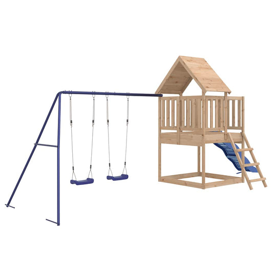 Outdoor Playset Solid Wood Pine Outdoor Playset Solid Wood Pine