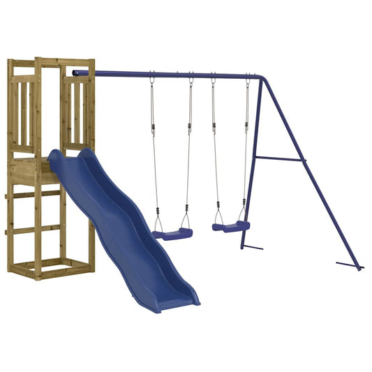 Outdoor Playset Impregnated Wood Pine Outdoor Playset Impregnated Wood Pine