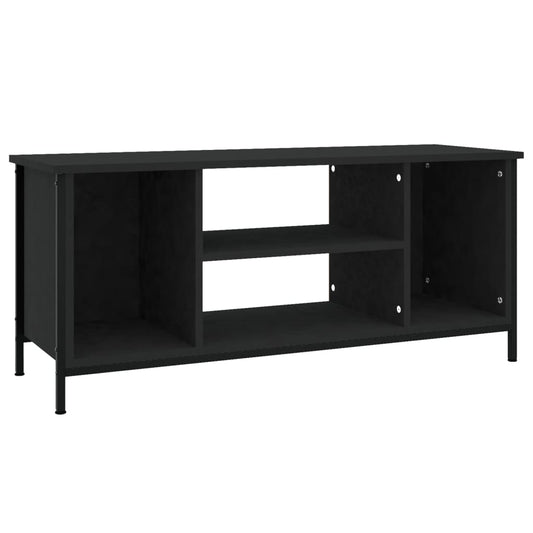TV Cabinet Black 102x35x45 cm Engineered Wood TV Cabinet Black 102x35x45 cm Engineered Wood