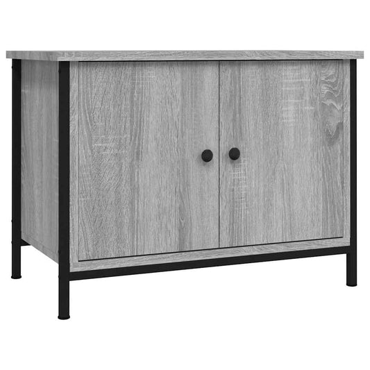 TV Cabinet with Doors Grey Sonoma 60x35x45 cm Engineered Wood TV Cabinet with Doors Grey Sonoma 60x35x45 cm Engineered Wood
