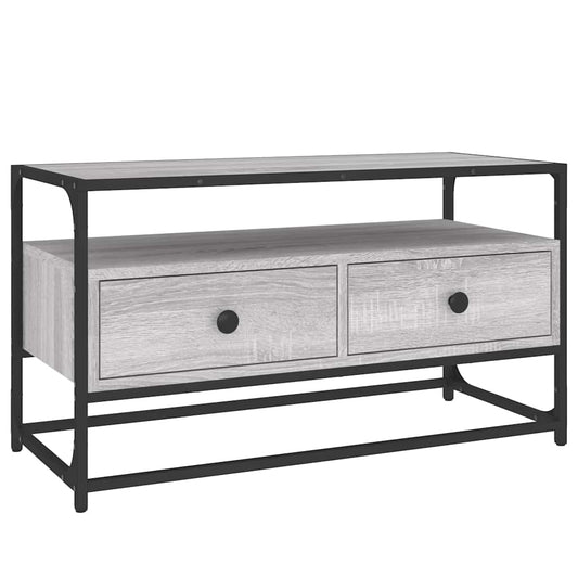 TV Cabinet Grey Sonoma 80x35x45 cm Engineered Wood TV Cabinet Grey Sonoma 80x35x45 cm Engineered Wood