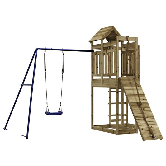 Outdoor Playset Impregnated Wood Pine Outdoor Playset Impregnated Wood Pine