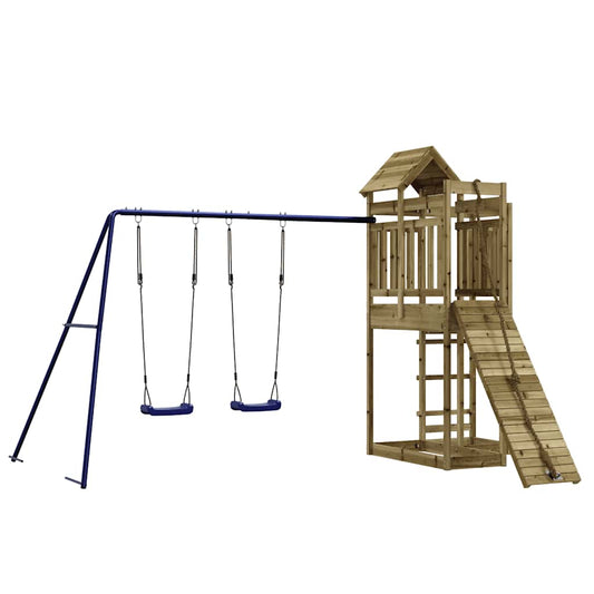Outdoor Playset Impregnated Wood Pine Outdoor Playset Impregnated Wood Pine