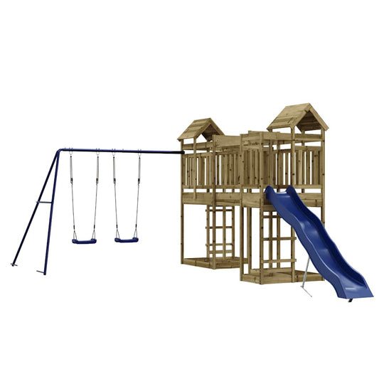 Outdoor Playset Impregnated Wood Pine Outdoor Playset Impregnated Wood Pine