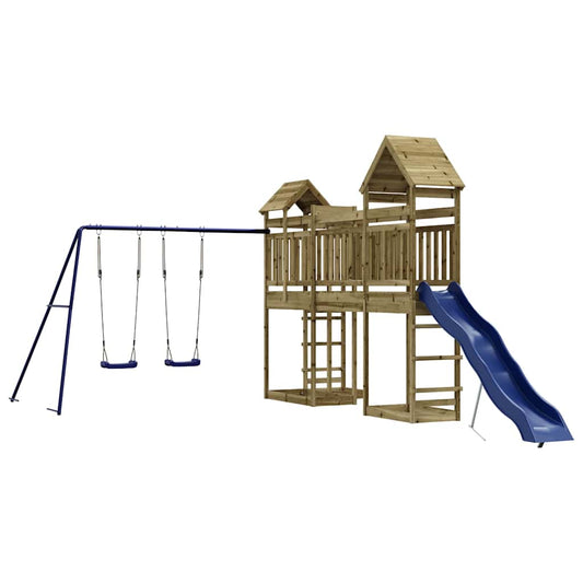 Outdoor Playset Impregnated Wood Pine Outdoor Playset Impregnated Wood Pine
