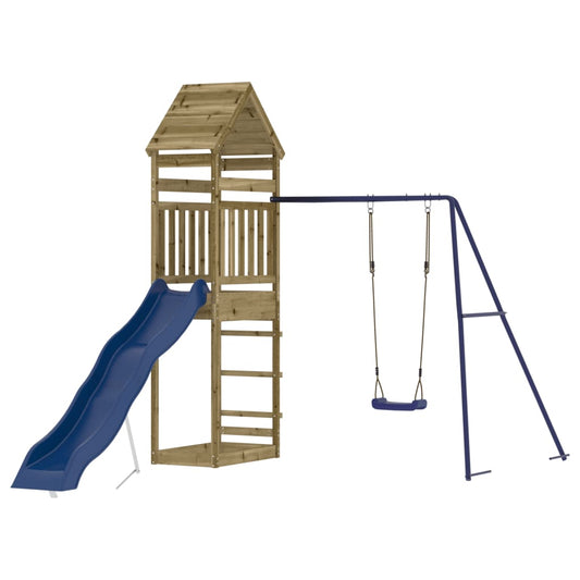 Outdoor Playset Impregnated Wood Pine Outdoor Playset Impregnated Wood Pine