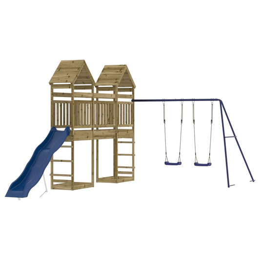 Outdoor Playset Impregnated Wood Pine Outdoor Playset Impregnated Wood Pine