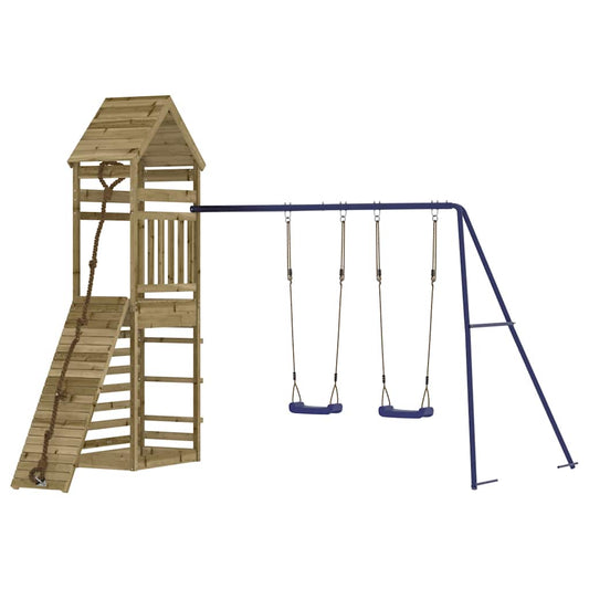 Outdoor Playset Impregnated Wood Pine Outdoor Playset Impregnated Wood Pine