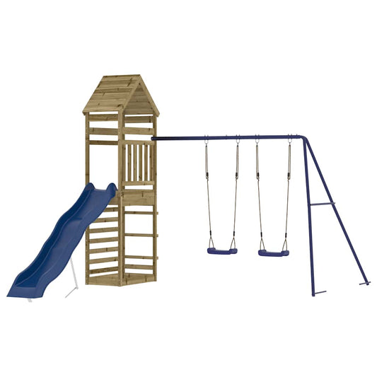 Outdoor Playset Impregnated Wood Pine Outdoor Playset Impregnated Wood Pine