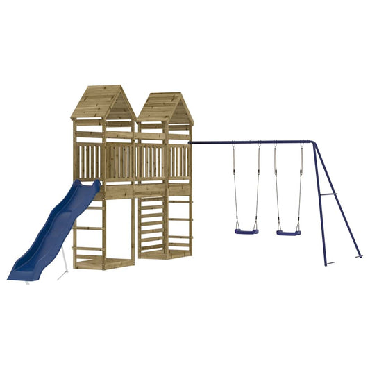 Outdoor Playset Impregnated Wood Pine Outdoor Playset Impregnated Wood Pine