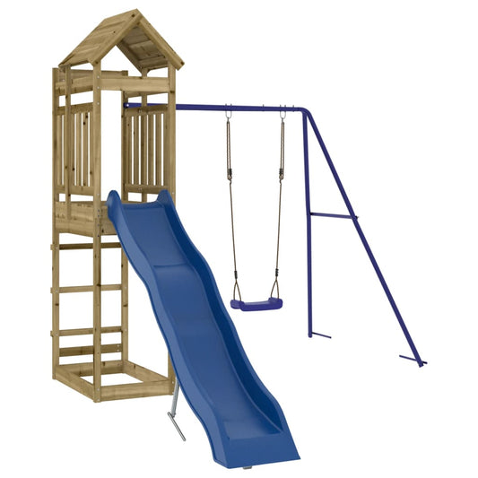 Outdoor Playset Impregnated Wood Pine Outdoor Playset Impregnated Wood Pine
