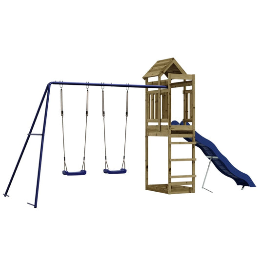 Outdoor Playset Impregnated Wood Pine Outdoor Playset Impregnated Wood Pine