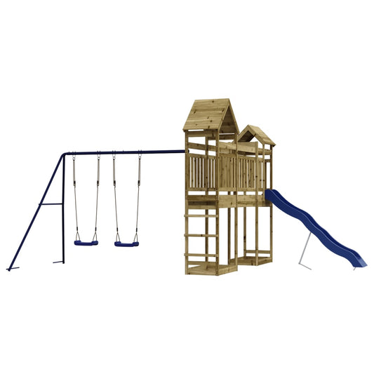 Outdoor Playset Impregnated Wood Pine Outdoor Playset Impregnated Wood Pine