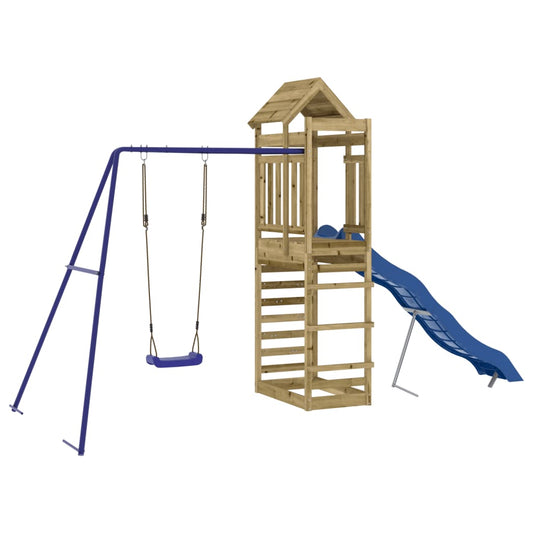 Outdoor Playset Impregnated Wood Pine Outdoor Playset Impregnated Wood Pine