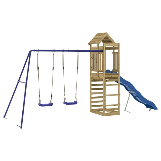 Outdoor Playset Impregnated Wood Pine Outdoor Playset Impregnated Wood Pine