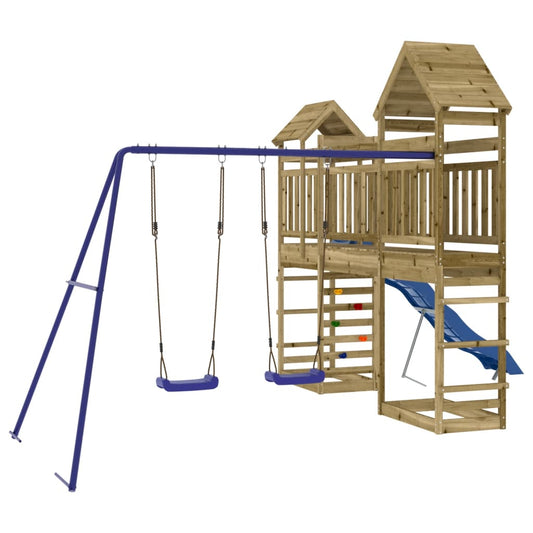 Outdoor Playset Impregnated Wood Pine Outdoor Playset Impregnated Wood Pine