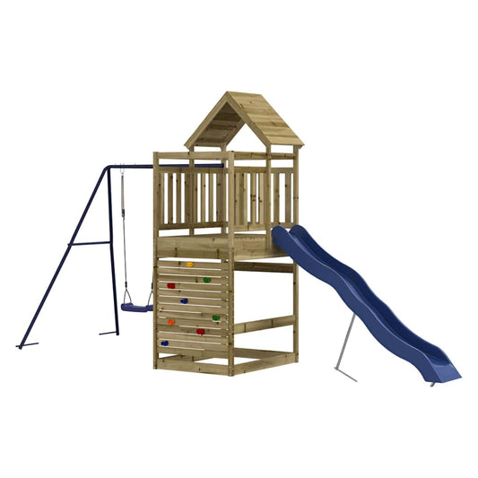 Outdoor Playset Impregnated Wood Pine Outdoor Playset Impregnated Wood Pine