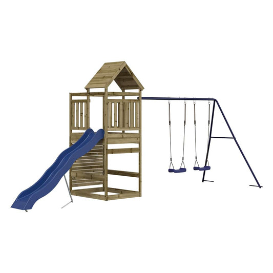 Outdoor Playset Impregnated Wood Pine Outdoor Playset Impregnated Wood Pine