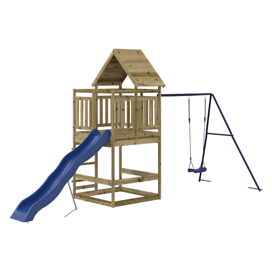 Outdoor Playset Impregnated Wood Pine Outdoor Playset Impregnated Wood Pine