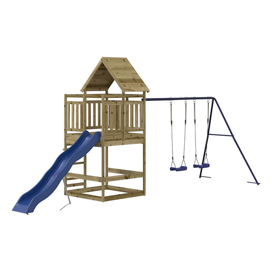 Outdoor Playset Impregnated Wood Pine Outdoor Playset Impregnated Wood Pine