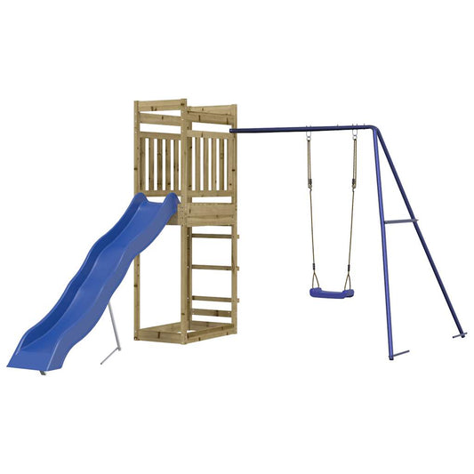 Outdoor Playset Impregnated Wood Pine Outdoor Playset Impregnated Wood Pine