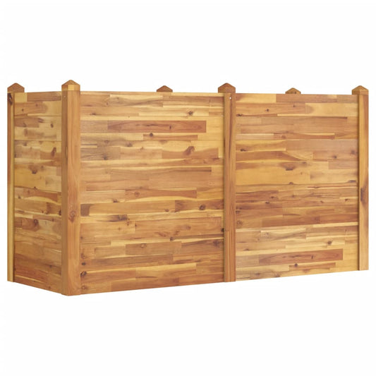 Garden Raised Bed 160x60x84 cm Solid Wood Acacia Garden Raised Bed 160x60x84 cm Solid Wood Acacia