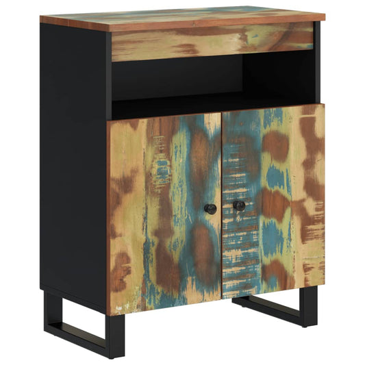 Sideboard with 2 Doors 60x33x75 cm Solid Wood Reclaimed Sideboard with 2 Doors 60x33x75 cm Solid Wood Reclaimed