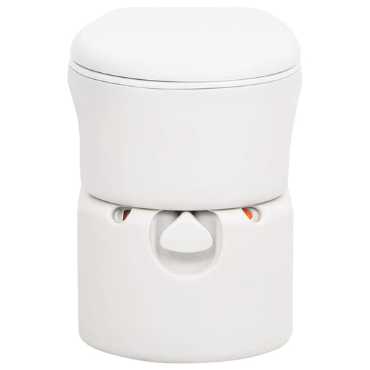 Integrated Camping Toilet White 24+17 L HDPE&Enamel Integrated Camping Toilet White 24+17 L HDPE&Enamel