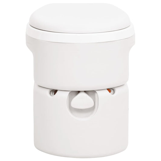 Integrated Camping Toilet White 24+17 L HDPE&PP Integrated Camping Toilet White 24+17 L HDPE&PP