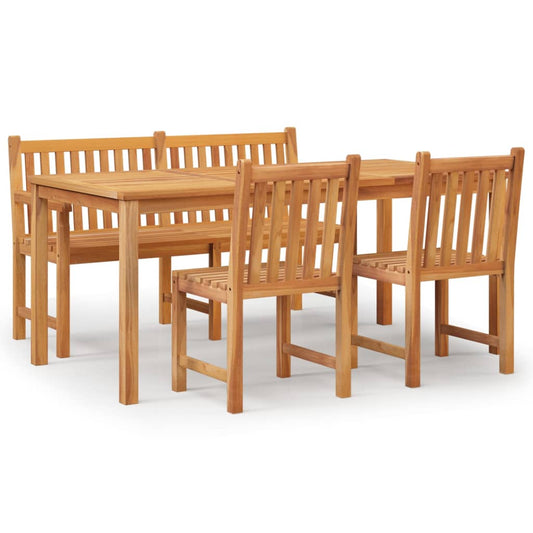 Garden Dining Set | Teak | Teak Wood | 4 Piece | Durable Garden Dining Set | Teak | Teak Wood | 4 Piece | Durable