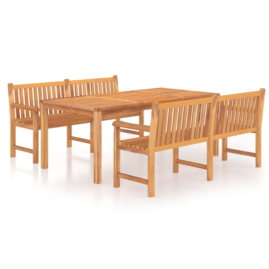 3 Piece Garden Dining Set Solid Wood Teak 3 Piece Garden Dining Set Solid Wood Teak