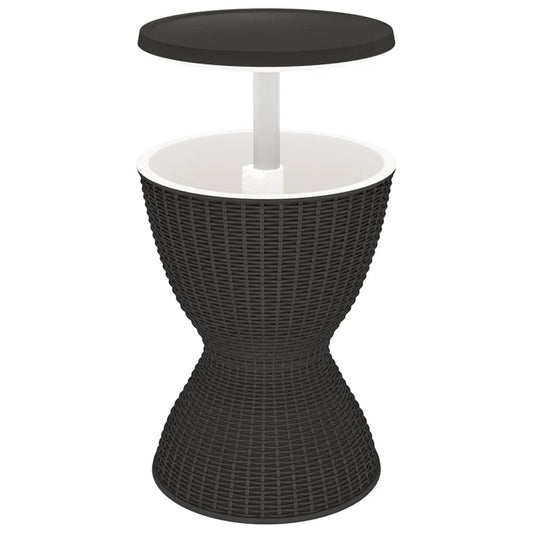 3-in-1 Ice Cooler Table Black Polypropylene 3-in-1 Ice Cooler Table Black Polypropylene