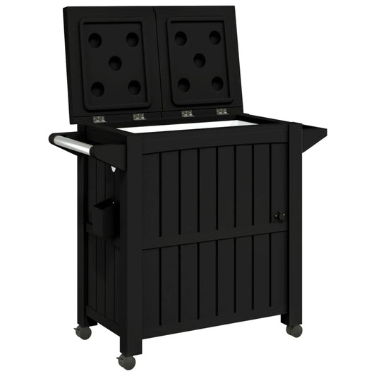 3-in-1 Serving Cart Black Polypropylene 3-in-1 Serving Cart Black Polypropylene