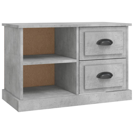 TV Cabinet Concrete Grey 73x35.5x47.5 cm Engineered Wood TV Cabinet Concrete Grey 73x35.5x47.5 cm Engineered Wood