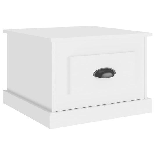 Coffee Table White 50x50x35 cm Engineered Wood Coffee Table White 50x50x35 cm Engineered Wood