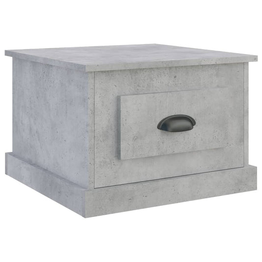 Coffee Table Concrete Grey 50x50x35 cm Engineered Wood Coffee Table Concrete Grey 50x50x35 cm Engineered Wood