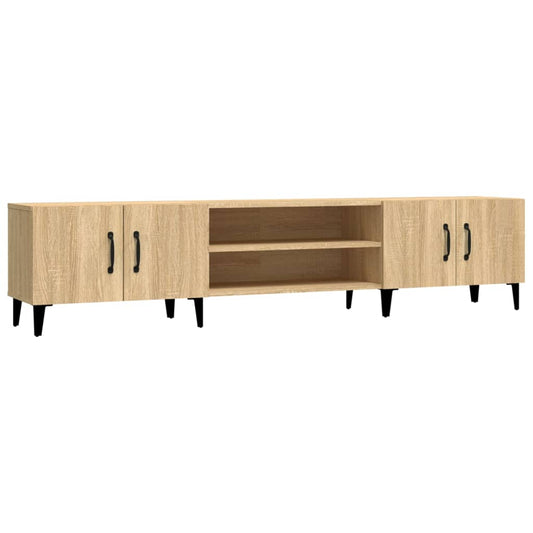 TV Cabinet Sonoma Oak 180x31,5x40 cm Engineered Wood TV Cabinet Sonoma Oak 180x31,5x40 cm Engineered Wood