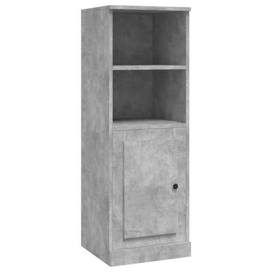 Highboard Concrete Grey 36x35,5x103,5 cm Engineered Wood Highboard Concrete Grey 36x35,5x103,5 cm Engineered Wood