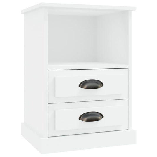 Bedside Cabinet White 43x36x60 cm Bedside Cabinet White 43x36x60 cm