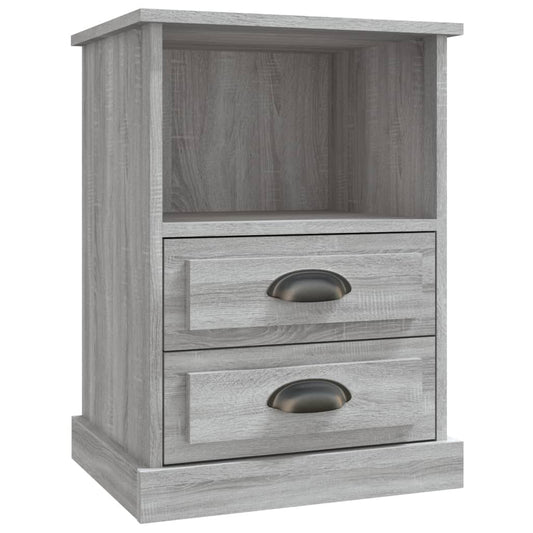 Bedside Cabinet Grey Sonoma 43x36x60 cm Bedside Cabinet Grey Sonoma 43x36x60 cm