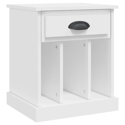 Bedside Cabinet White 43x36x50 cm Bedside Cabinet White 43x36x50 cm