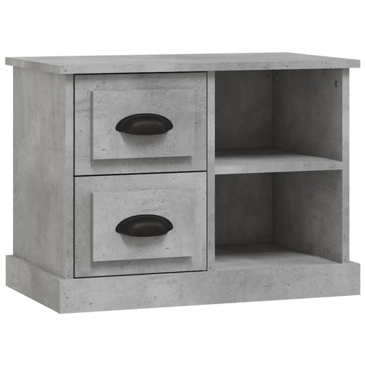 Bedside Cabinet Concrete Grey 60x35.5x45 cm Bedside Cabinet Concrete Grey 60x35.5x45 cm
