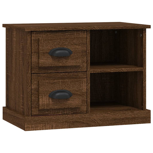 Bedside Cabinet Brown Oak 60x35.5x45 cm Bedside Cabinet Brown Oak 60x35.5x45 cm
