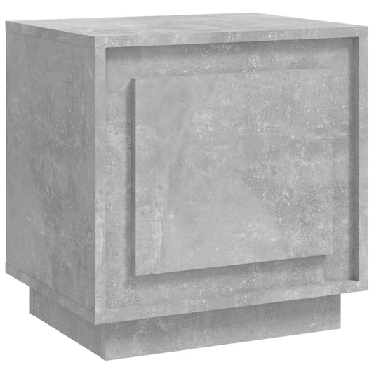 Bedside Cabinet Concrete Grey 44x35x45 cm Engineered Wood Bedside Cabinet Concrete Grey 44x35x45 cm Engineered Wood