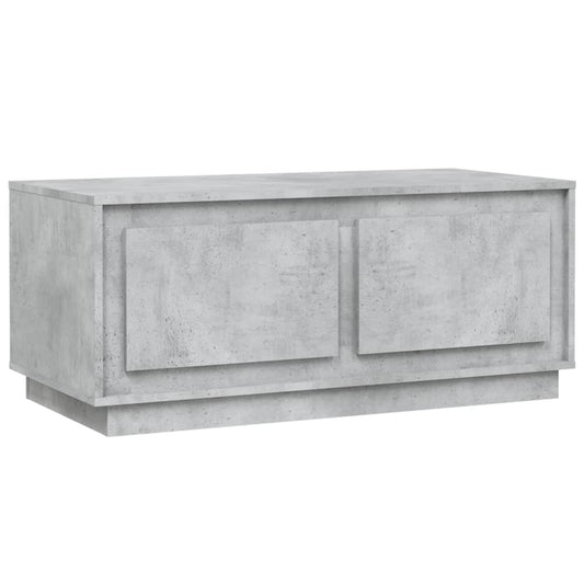 Coffee Table Concrete Grey 102x50x44 cm Engineered Wood Coffee Table Concrete Grey 102x50x44 cm Engineered Wood