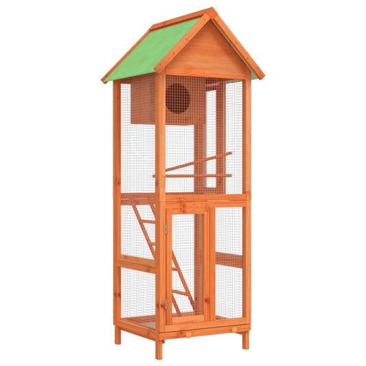 Bird House Brown 60x58.5x160 cm Solid Wood Pine Bird House Brown 60x58.5x160 cm Solid Wood Pine