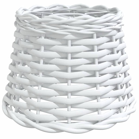 Ceiling Lamp Shade White Ø20x15 cm Wicker Ceiling Lamp Shade White Ø20x15 cm Wicker